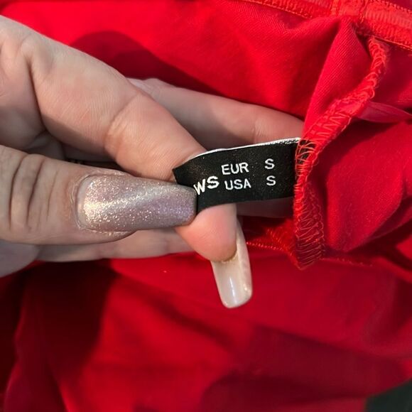 New Sarin Mathews One Shoulder Long Sexy Sleeveless Bodycon Ruched Wrap … - Picture 14 of 16